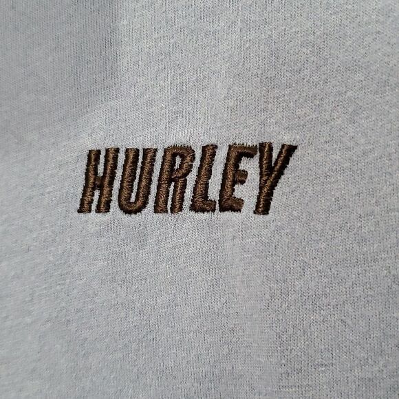 Hurley Solid Blue Mens Polo Shirt, H2O DRI Ace, size Large - Picture 2 of 5